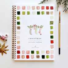 Load image into Gallery viewer, Christmas Watercolor Workbook
