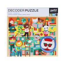 Load image into Gallery viewer, Busy Readers 100-Piece Decoder Puzzle
