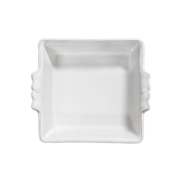 Berry & Thread Square Baker, Whitewash