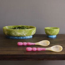 Load image into Gallery viewer, RESIN Rio Bubble Salad Servers, Pink
