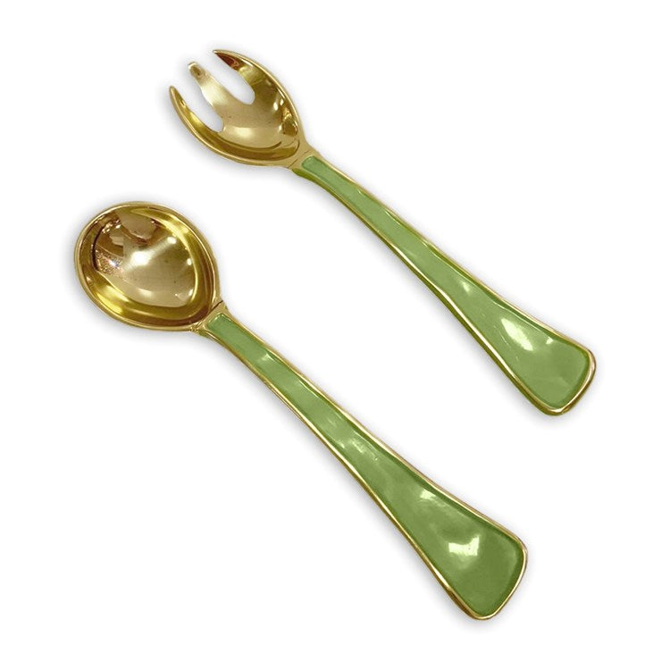 ENCANTO Soho Salad Servers, Green