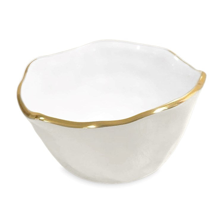 ENCANTO Osaka Small Bowl, Cream & White