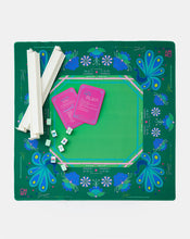 Load image into Gallery viewer, Birdie Green Mahjong Mat
