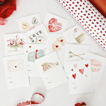 Load image into Gallery viewer, Mini Valentines, Set of 12
