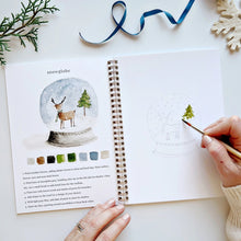 Load image into Gallery viewer, Winter Watercolor Workbook
