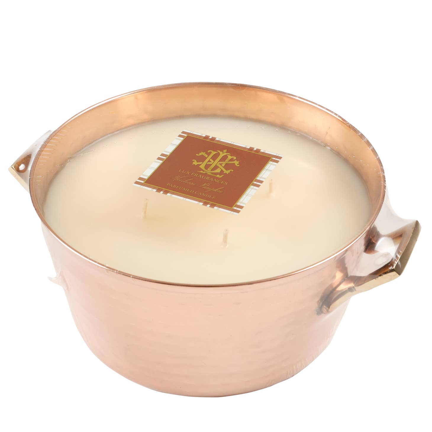 Simmered Cider Copper Pot 3-Wick Candle