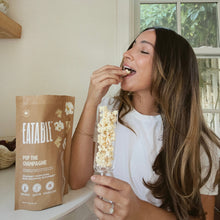 Load image into Gallery viewer, Pop the Champagne, Gourmet White Chocolate Popcorn
