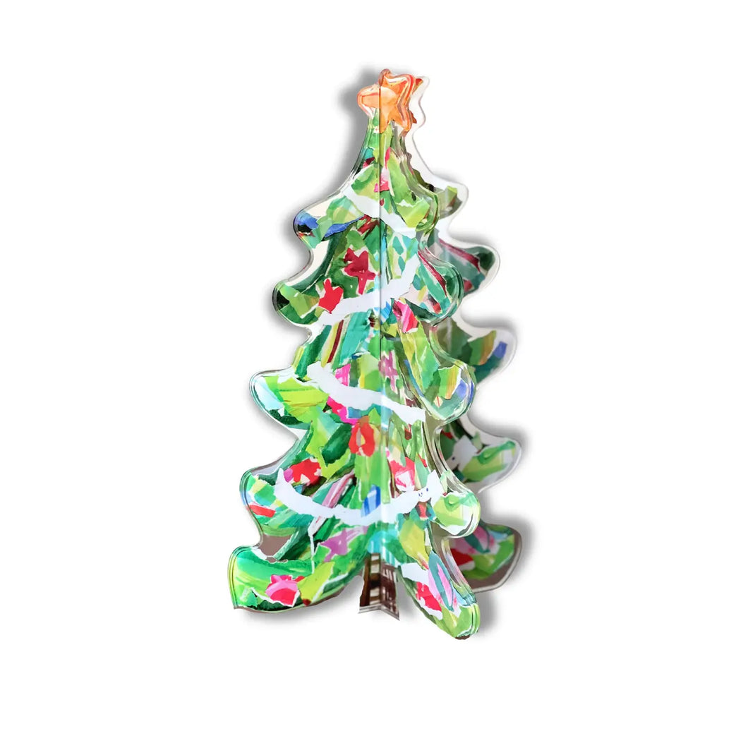 Sparkle Plenty 3-D Adorned Christmas Tree