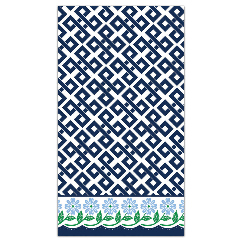 WH Paper Guest Towels, 40 count | Floral Border