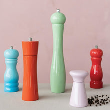 Load image into Gallery viewer, Rubberwood Salt &amp; Pepper Mill, Tomato Red
