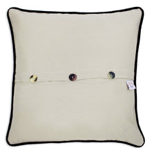 Load image into Gallery viewer, Kentucky Derby Hand-Embroidered Pillow, 20x20&quot;
