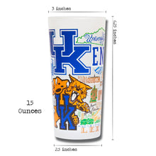 Load image into Gallery viewer, University of Kentucky  Drinking Glass, Boxed Set of 2
