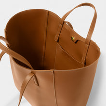 Load image into Gallery viewer, Perri Tote Bag, Cognac
