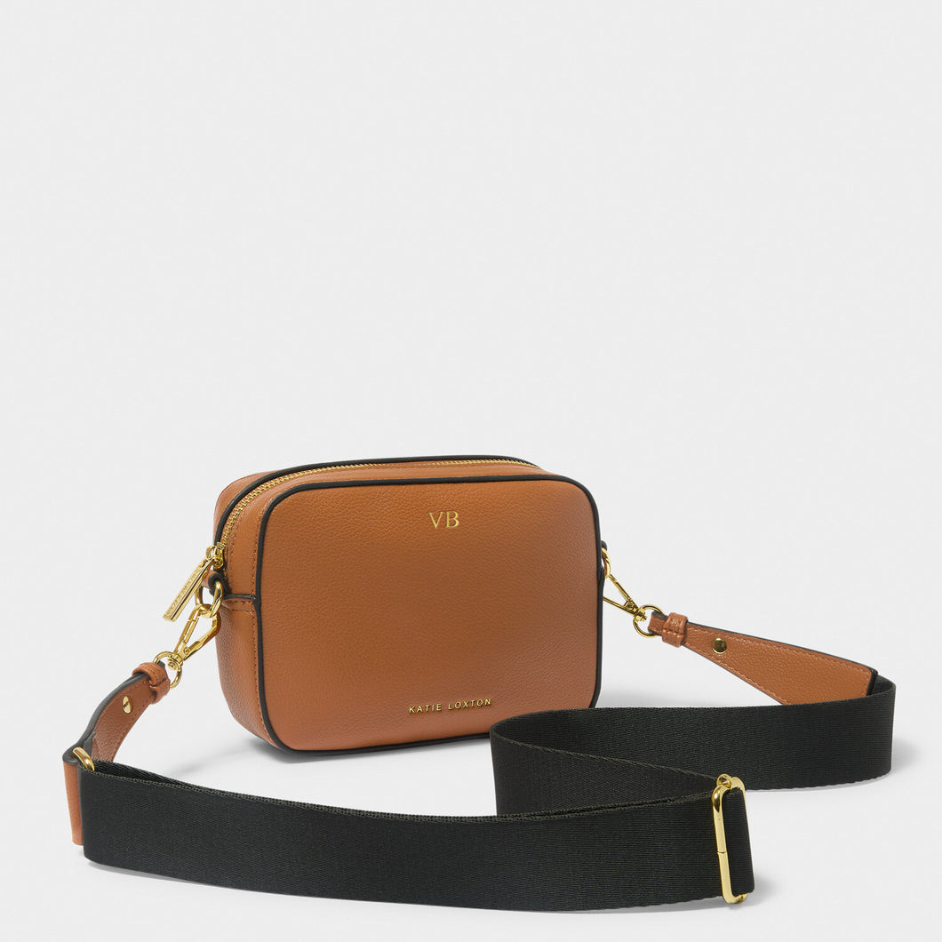 Marni Mini Crossbody Bag, Cognac