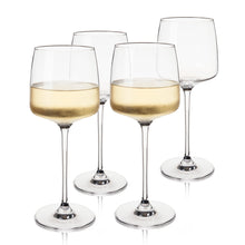 Load image into Gallery viewer, Viski Reserve Julian Crystal Chardonnay Glasses, Set of 4
