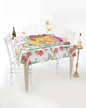 Load image into Gallery viewer, Parakeet Perch Instructional Mahjong Tablecloth
