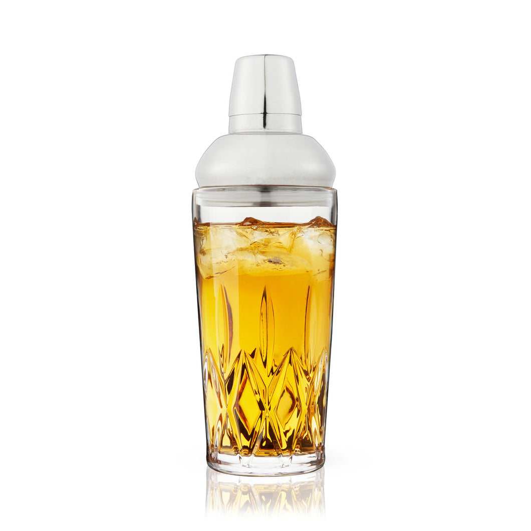 Viski Admiral Crystal Cocktail Shaker