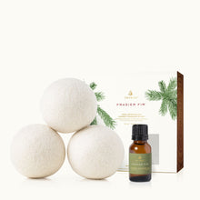 Load image into Gallery viewer, Frasier Fir Wool Dryer Balls &amp; Laundry Fragrance Oil Set
