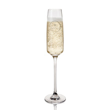 Load image into Gallery viewer, Viski Reserve Julian Crystal Champagne Flutes, Set of 4
