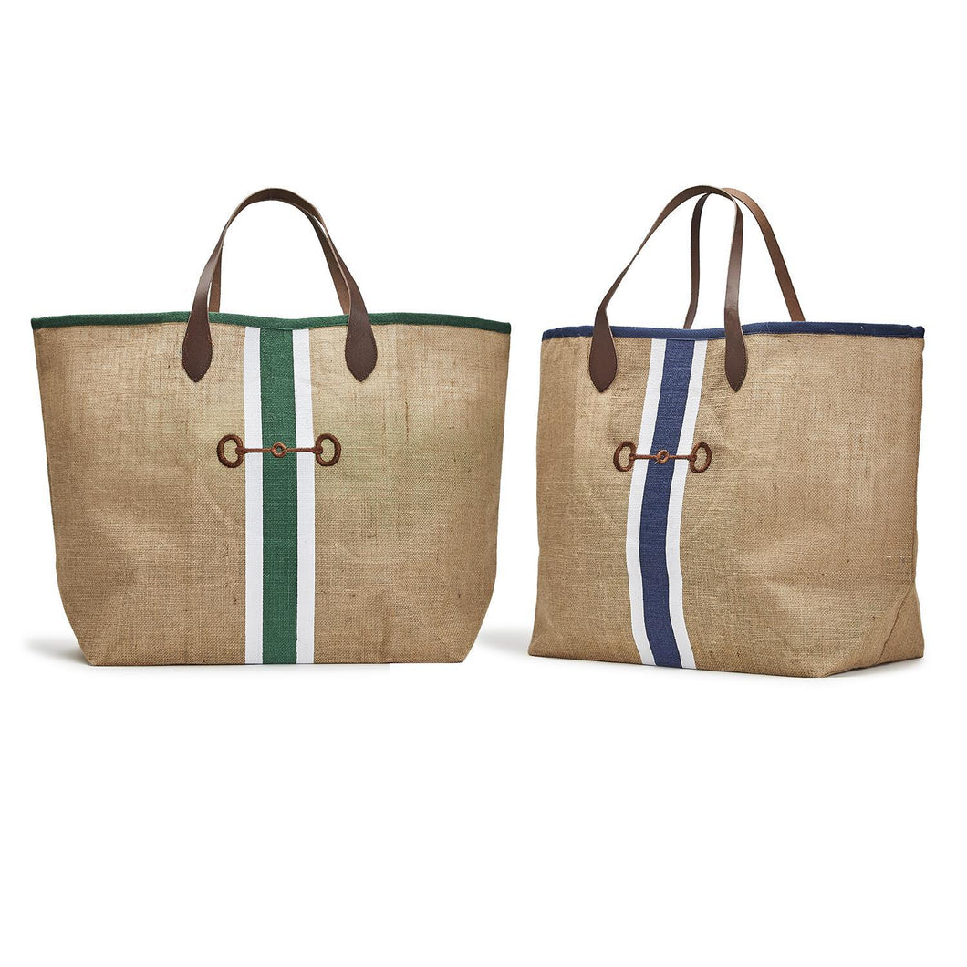 Horse Country Jute Tote