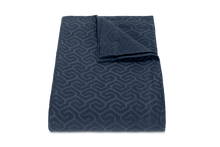 Load image into Gallery viewer, Athena King Coverlet, Prussian Blue
