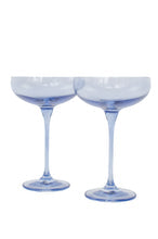 Load image into Gallery viewer, Cobalt Blue Champagne Coupe
