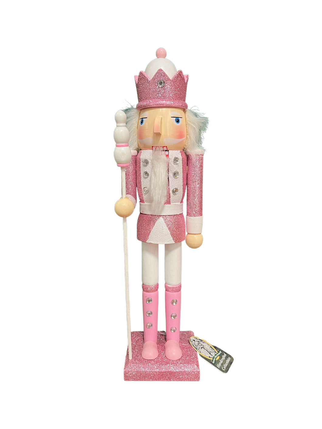 Pink Glitter Nutcracker