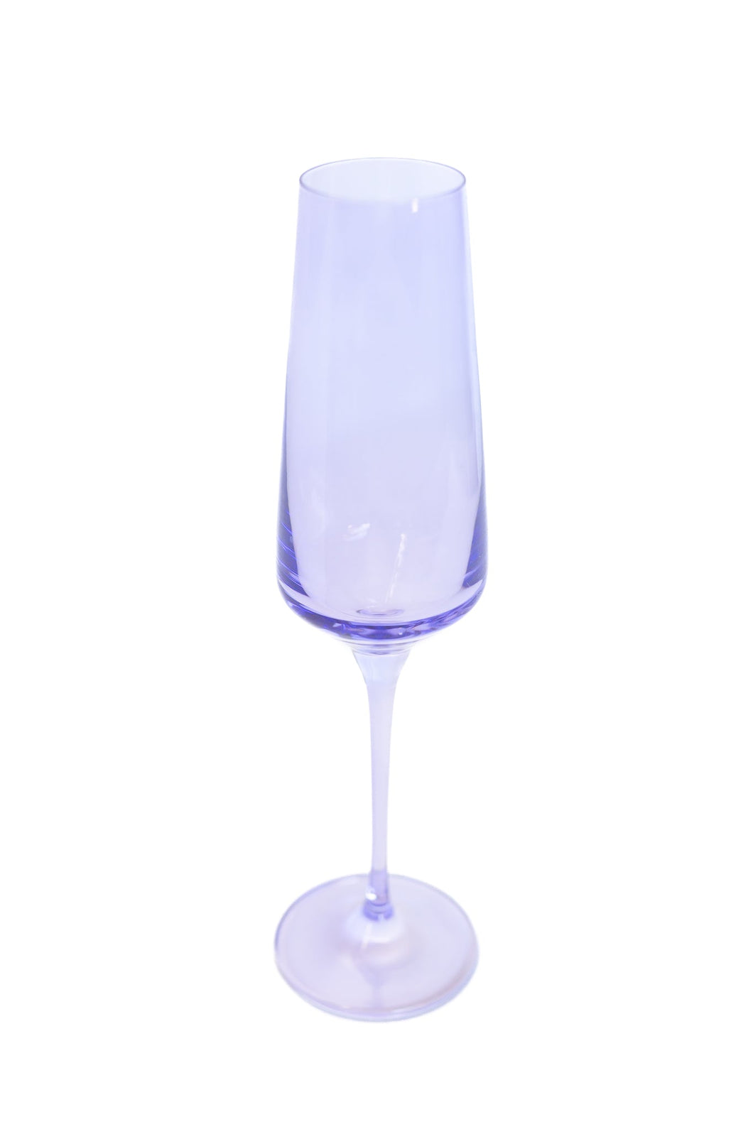 Lavender Champagne Flute