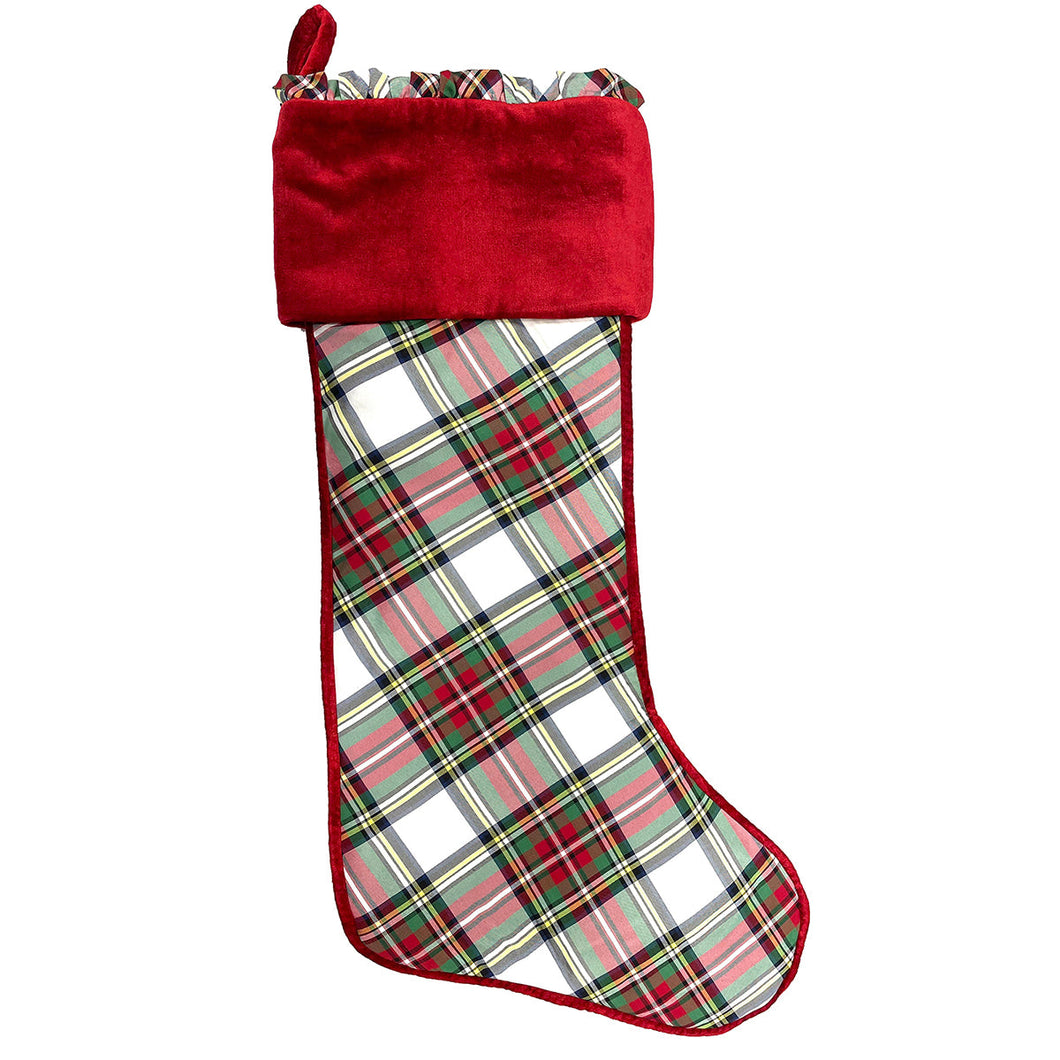 Stewart Tartan Stocking