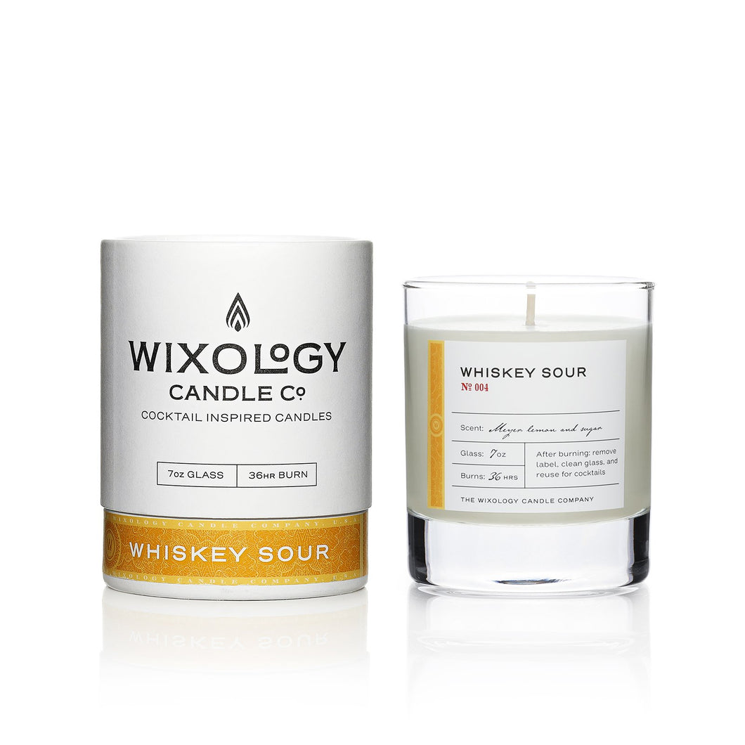 Whiskey Sour Candle (7oz Rocks Glass)