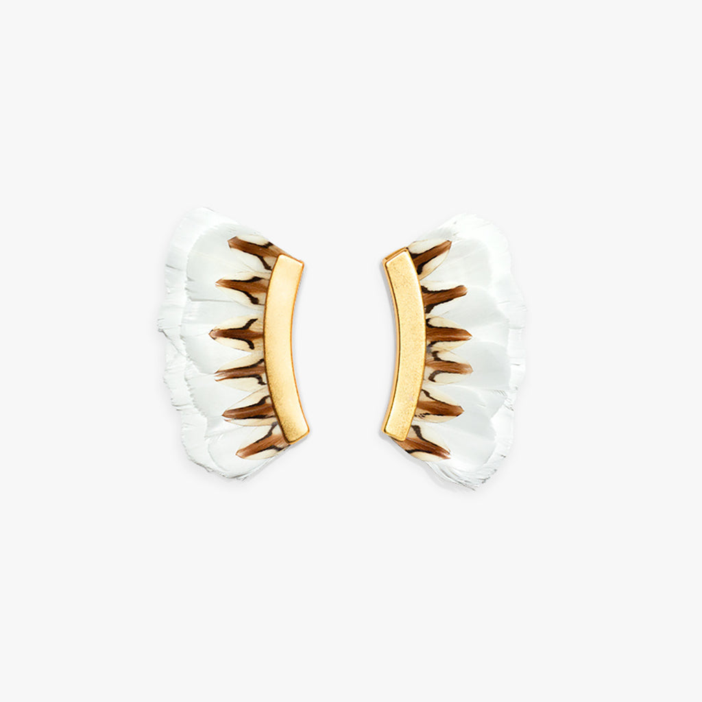 Bergan Crescent Earring