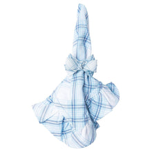 Load image into Gallery viewer, Chambray Tartan Ruffle Napkin
