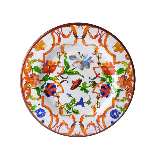 Pancale Salad Plate, White